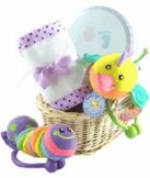 baby gifts online yellow toy basket graphic
