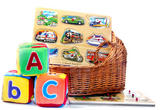 cool baby gifts basket image